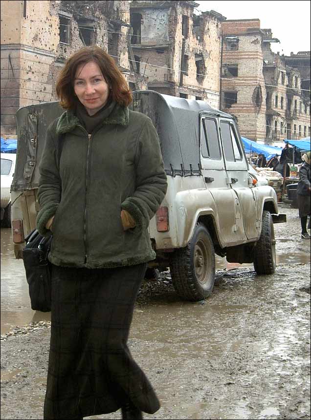 Наталья Эстемирова. Фото Правозащитный Центр Мемориал