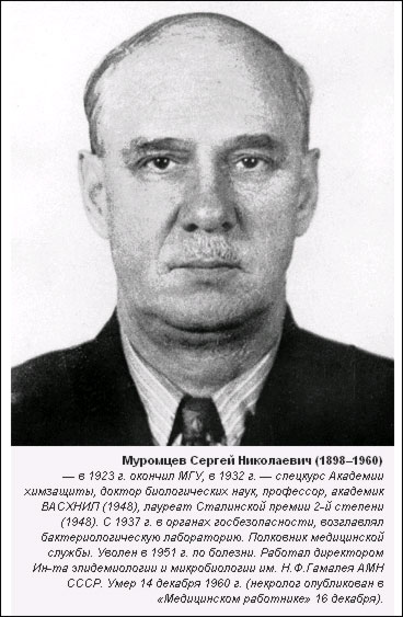 Отравители из НКВД. Муромцев Сергей Николаевич (1898–1960) 