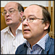 Юрий Самодуров и Андрей Ерофеев в суде. Фото Радио Свобода