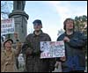 Пикет в поддержку Светланы Бахминой. 13 октября 2008.Фото Веры Васильевой, HRO.org