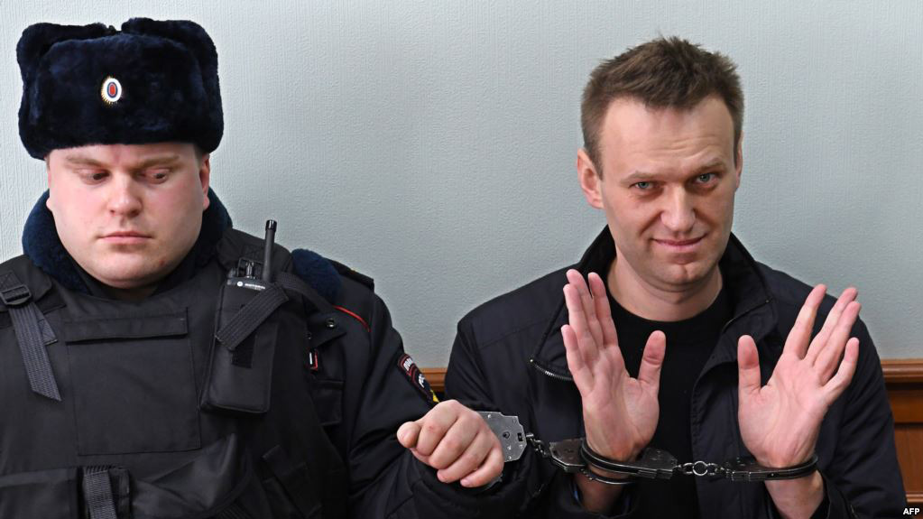 Алексей Навальный под очередным арестом